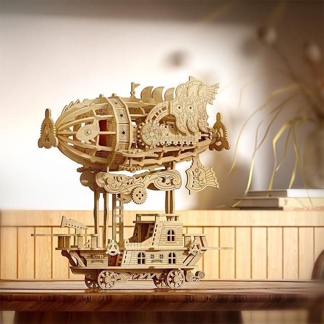 TEMU 3d Wooden Puzzle Assembly Brain Teaser, A Challenging Christmas Gift