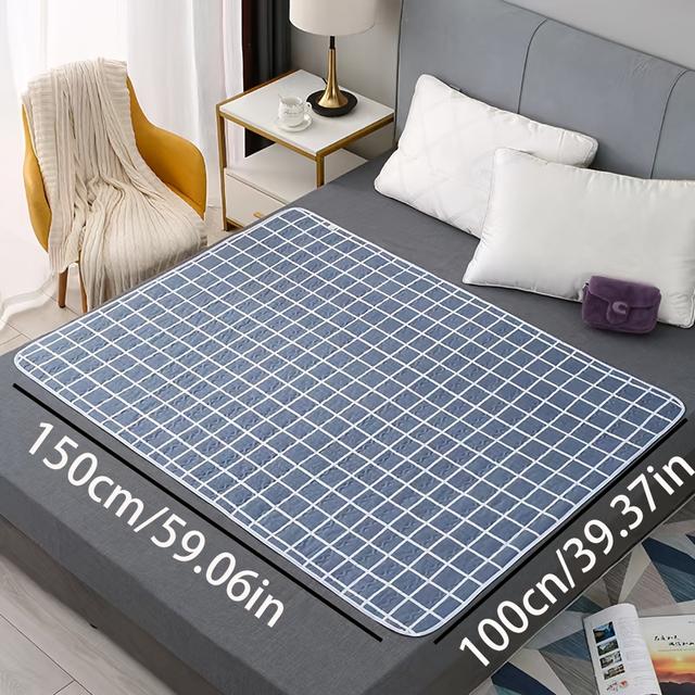 TEMU 1 Large Size 100cm*150cm Washable Mattress Pad, Menstrual Care Mat For Women, Reusable Adult And Elderly Pet Pad, For Holiday Gifts