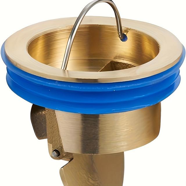 TEMU 1pc Toilet Floor Drain Anti-return Device, Shower Floor Drain Core, Deodorant Floor Drain Core, Suitable For 1.57 Inch Floor Drain, Used In Bathrooms, Kitchens And Garages