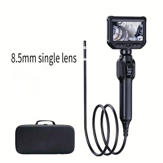 TEMU Artikulierende Endoskopkamera mit 360-Grad-Drehfunktion, HD Rohrinspektionsendoskop