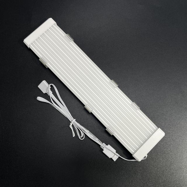 TEMU Computer Case Motherboard Graphics Card 8pin/24pin Power Cord Decorative Strip | 5v 3pin Argb Divine Light Synchronization, Usb , Auyihomu Brand