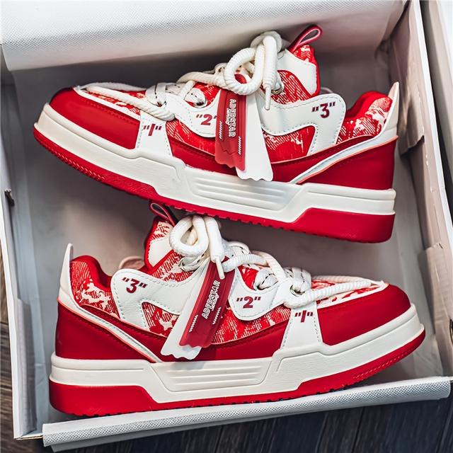 TEMU Vier-Jahreszeiten-Sneaker, Streetstyle-Outdoor-Skateboarding-Schuhe für , Sport und Reisen