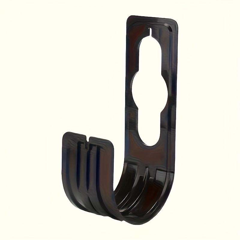 TEMU Wall-mounted Garden Water Pipe Holder - Durable Plastic Pipe Hook, Space-saving Design, Suitable For Neat Storage Of Outdoor Gardening Tools