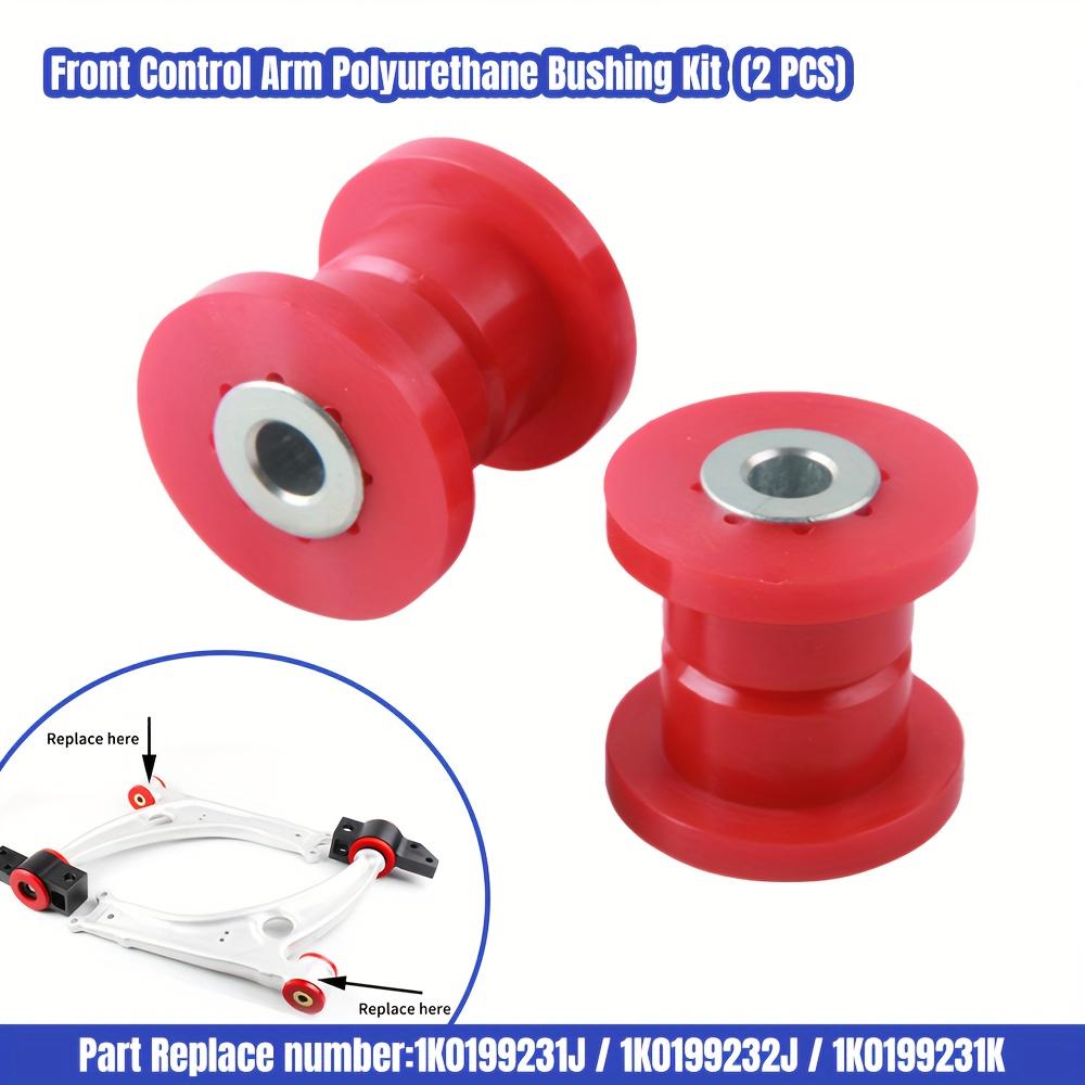 TEMU Kit de Douilles en Polyuréthane pour Bras de Commande pour Châssis MQB - Compatible avec VW, AUDI, Skoda, Seat & Plus