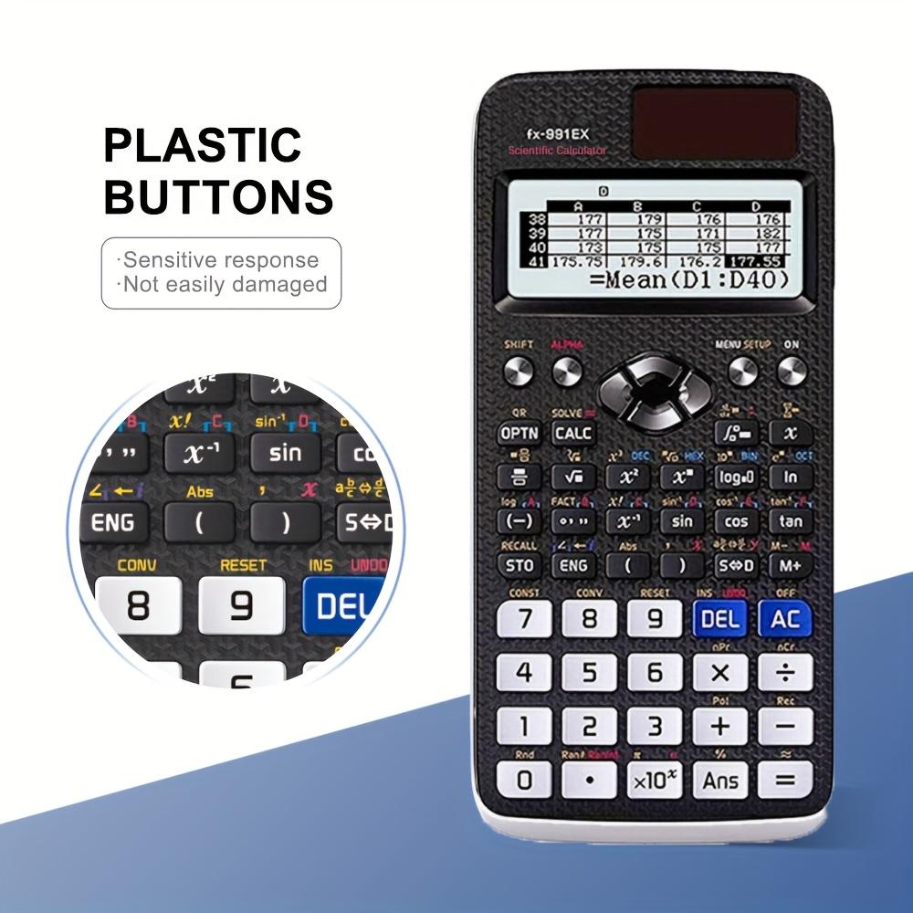 TEMU 522 Scientific Functions Engineering Calculator - Calculus, , Physics Formulas Built-in With Guide, Durable Plastic Buttons, Students & Office Use, Ideal Gift For College Students