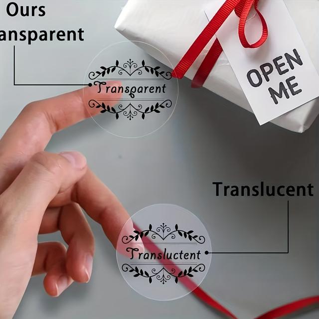 TEMU 20 Sheets Transparent Inkjet Printer Vinyl Sticker Paper - Glossy Finish #21.08 X 29.72cm, Printable Adhesive Film For Labels