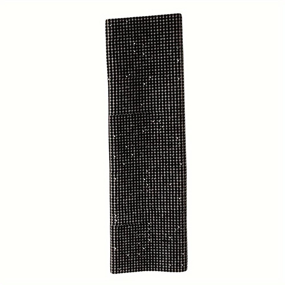 TEMU Sparkling Rhinestone Microphone Sleeve - Durable Crystal Protective Case For Wireless Mics, Parties, Tv Shows & Concerts - Chic Bling Mic Cover In Multiple Colors