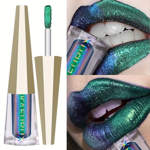 TEMU Kleurrijke, Niet Plakkerige, , Glitter, Gradiënt, Oogschaduw, Waterdicht, Zweetbestendig