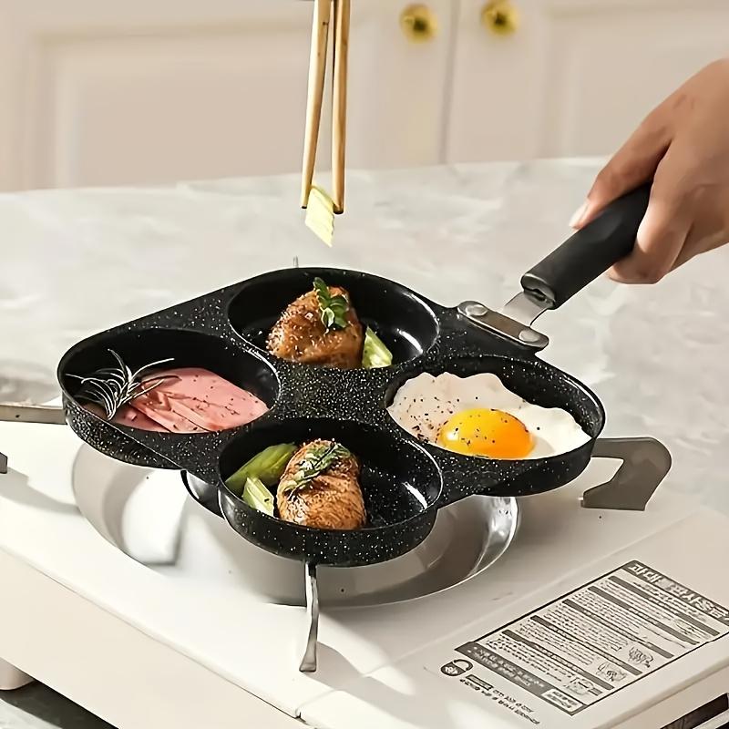 TEMU Cast Boiler, Non Stick Single Handle Frying Pan, Dishwasher Safe, Compatible With Electric Stove, Suitable For Kitchen Small Tools Such As Pancakes, Eggs