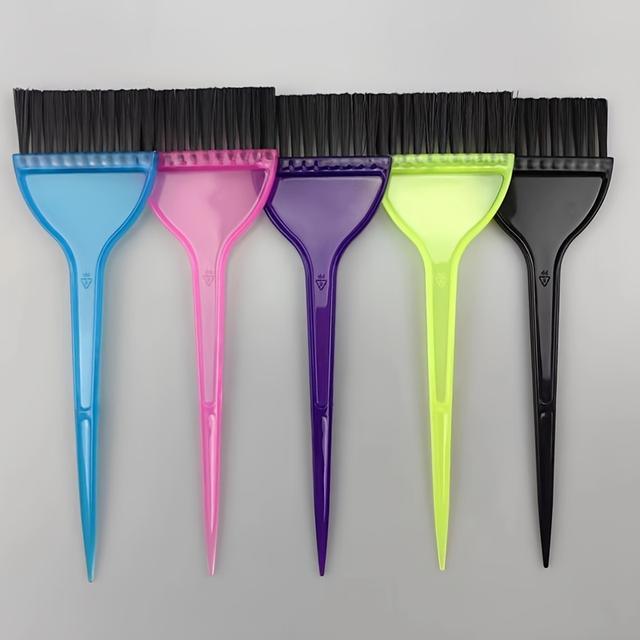 TEMU 5 db Hajfestő Ecset. Professzionális Hajfestő és Kondicionáló Eszközök, Kényelmes a Festék Felviteléhez. Különösen Alkalmas DIY Hajfestéshez Mind Szalonokban, Mind Otthon