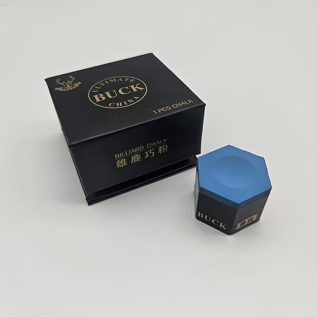 TEMU Professional Billiard Cue Chalk Powder, Cue Chalk Gun, Powder Wipe, Billiard Additions, 1pc In Blue