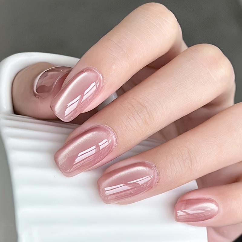 TEMU Spring Return Sparkling Cat Eye Gel, Sparkling Whitening Reflective Nail Gel