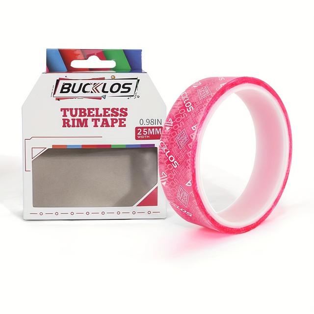 TEMU BUCKLOS Fita para Aro de Bicicleta Sem Câmara 10m MTB Bicicleta de Fita para Pneu Sem Câmara Tira Protetora para de Bicicleta 17/19/21/25mm
