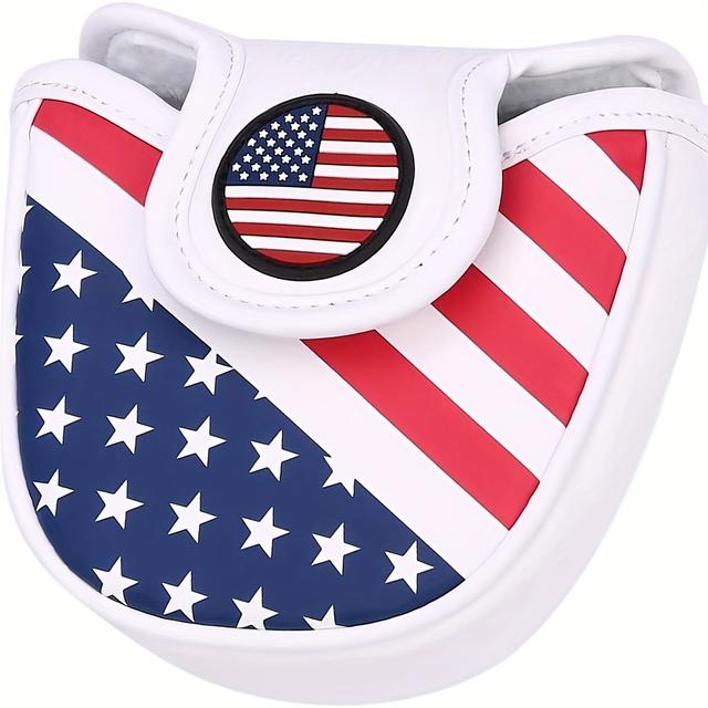 TEMU Golf Club Head Covers Golf Head Covers For Woods And Driver Hybrid - America For Golf Putter Covers For Blade Putter Covers