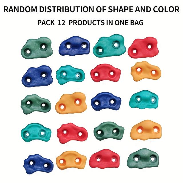 TEMU Thickened Climbing Stone, Stepping Stone, Handle , Gripper, Climbing Stone, Climbing Additions (excluding Screws)