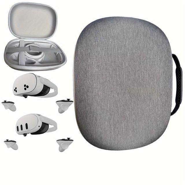 TEMU Estuche de transporte protector 3S, fibra de poliéster duradera, gran capacidad, diseño ultradelgado para viajes, sin batería, sin componentes electrónicos - Accesorio de bolso