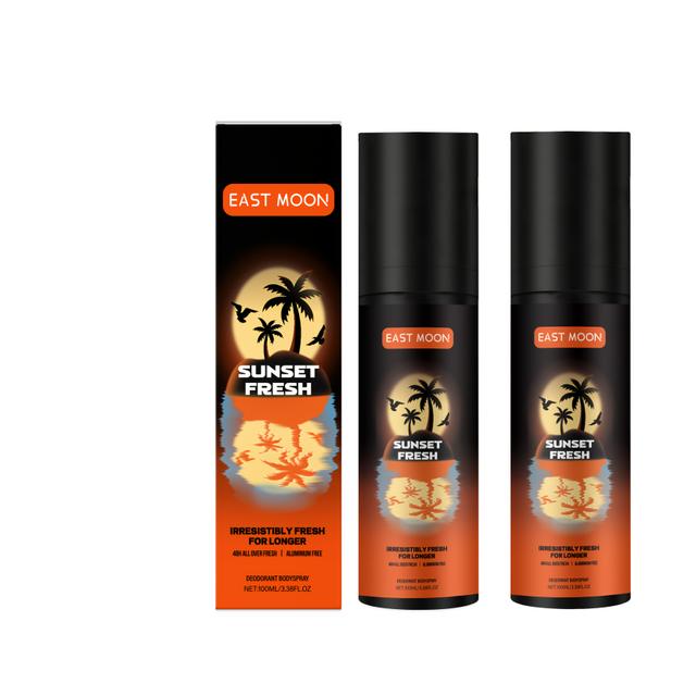 TEMU Two-pack - 100ml*'s Fruity Spray, Summer Deodorant For Men, Long-lasting Coverage Against Sweat Odor And Body Odor