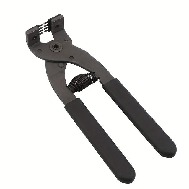 TEMU Pliers For Perforating Leather, Designed With Precision For Crafting. Ideal For Belts, Straps, And Tasks, Durable Metal Hand Tools Are Essential For Professional Leatherwork, Featuring A