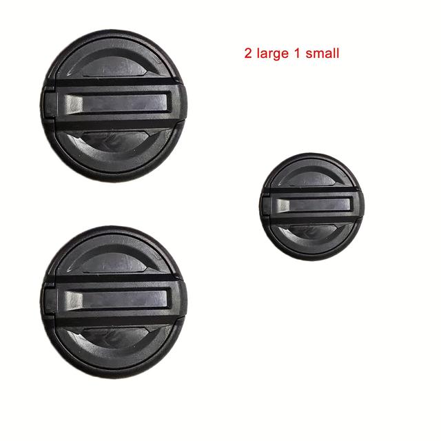 TEMU 3 Magnetic Door Lock Covers For The 2018-2024 Jp For Wrangler Jl And Gladiator Jt Front Doors, Holes