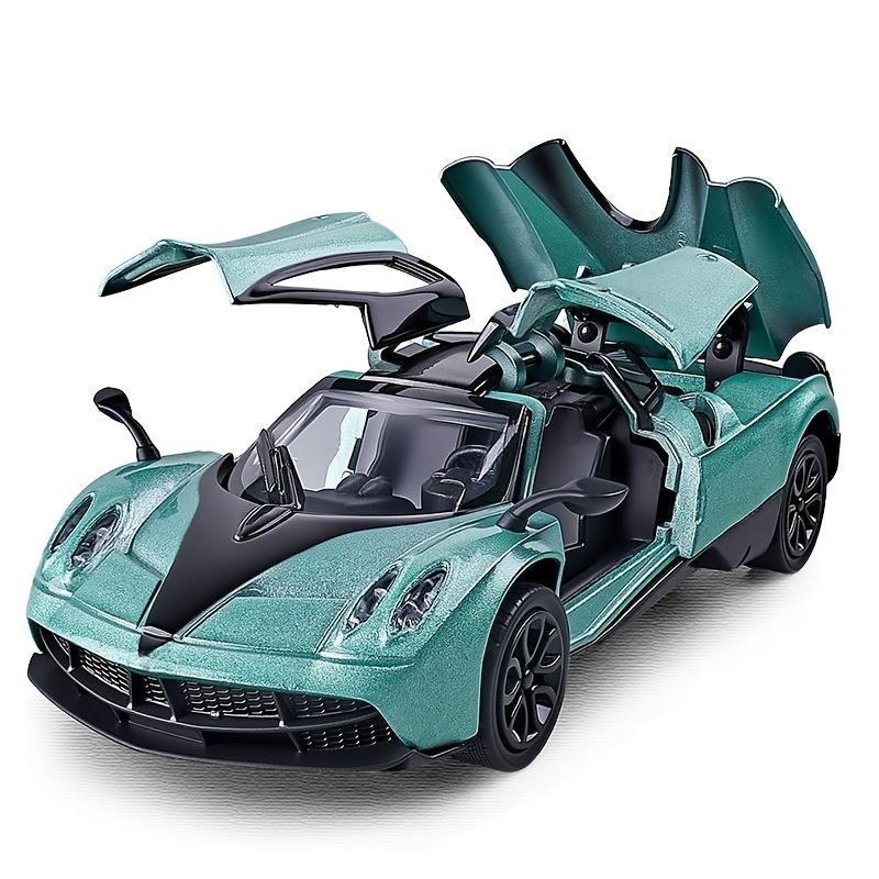 TEMU 1pc Of Blue Alloy Supercar Model Ornament, Cool Boy Car Toy, Holiday Decoration, Home Decoration Ornament, Toy Car Model, Gift, Gift For Car Collectors