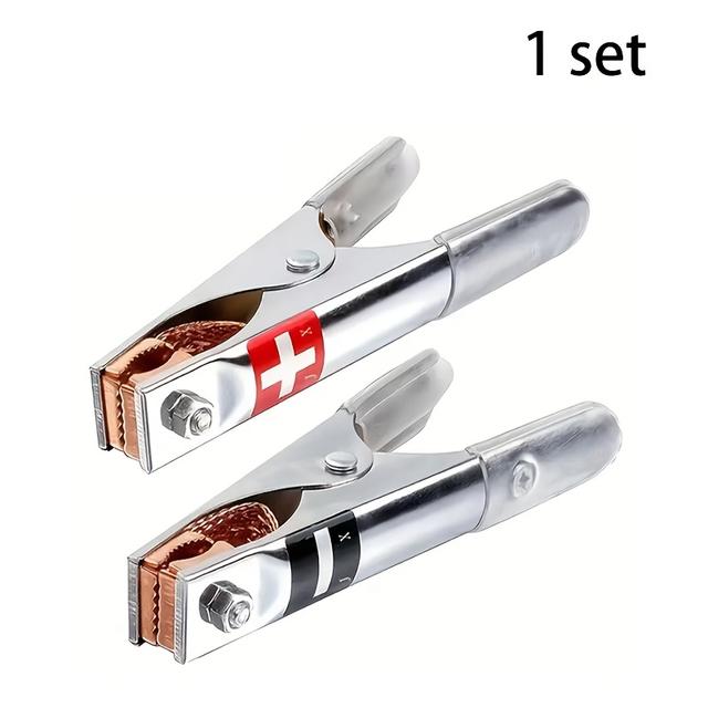 TEMU 자동차 성능을 위한 배터리 케이블, 차량용 배터리 클립, 연결 와이어 클립, 강력한 그립력의 올리거 클립, 일반적으로 사용, 견고하고 오래 지속