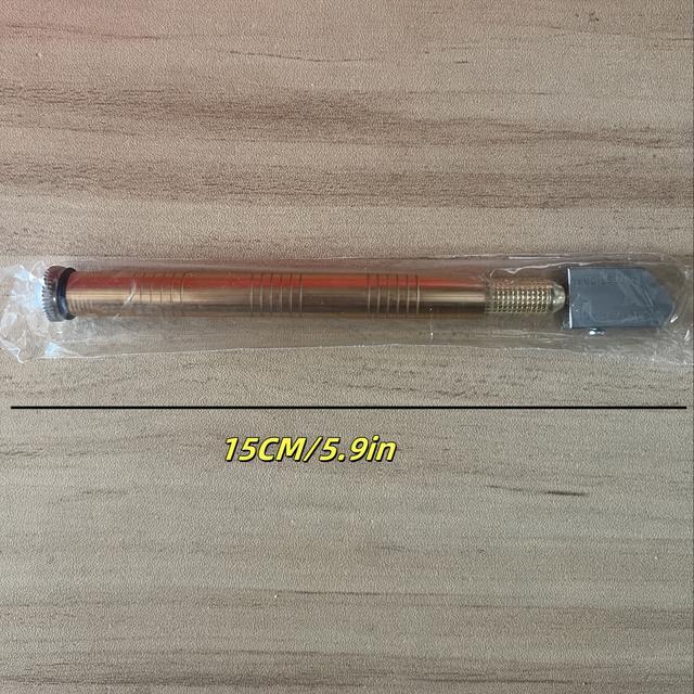 TEMU Diamond Glass Cutter - Manual Tile And Mirror Cutting Tool, No Battery Required, , Glass Cutting