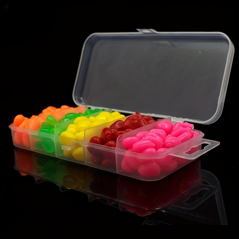 TEMU 125pcs Sinking Realistic Corn Lure Fake Bait Set