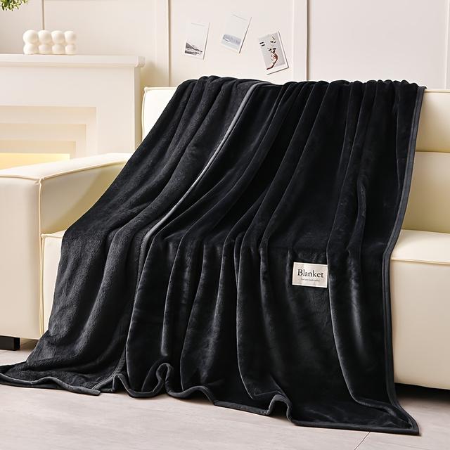 TEMU de Color Sólido, de Forro Polar, Fácil y Acogedora, Pequeña, para Sofá, para , para Aire Acondicionado, Adecuada para Todas , Uso Doméstico, Viajes , Dormitorio, Habitación de Hotel, RV, Etc.