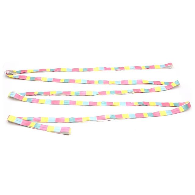 TEMU A Colorful Jump Rope Measuring 118.11 Inches/300 Cm In Total Length, Suitable For Group Activities Parties