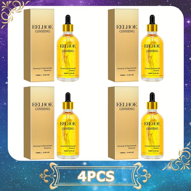 TEMU Ginseng Moisturizing Facial , 100ml/3.4oz, Soft Delicate Skin Care Serum, Moisturizing Hydrating Face Skin, Easy To , Suitable For , Making Skin Glossy Firm