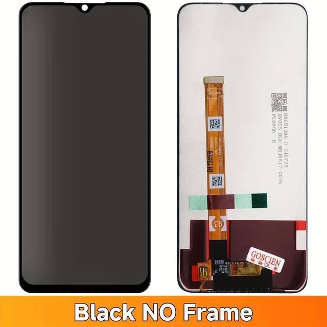 TEMU 6.52 Inch Touch Screen Digitizer Assembly With Frame For Oppo A15 A15s - Original Lcd Display Compatible - Gift For Kits