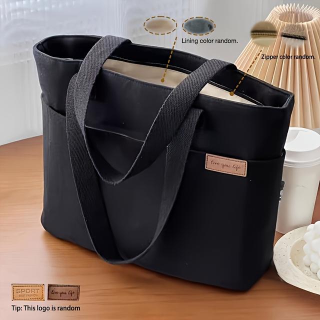 TEMU Vielseitige, einfache und geräumige Japanische Studenten-Tasche für den täglichen Gebrauch