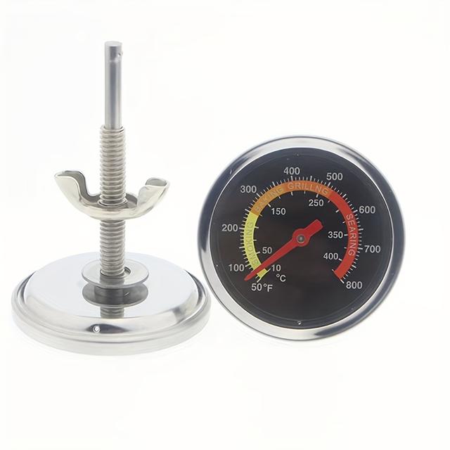TEMU Stainless Steel Thermometer Temperature Gauge 50- 10-400 Degrees Instant Read