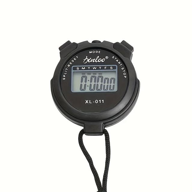 TEMU 1pc Multifunctional Electronic Stopwatch Referee Timer Digital Display Stopwatch For Sports Fitness Running Track And Field Training Stopwatch Birthday Gifts Christmas Gifts