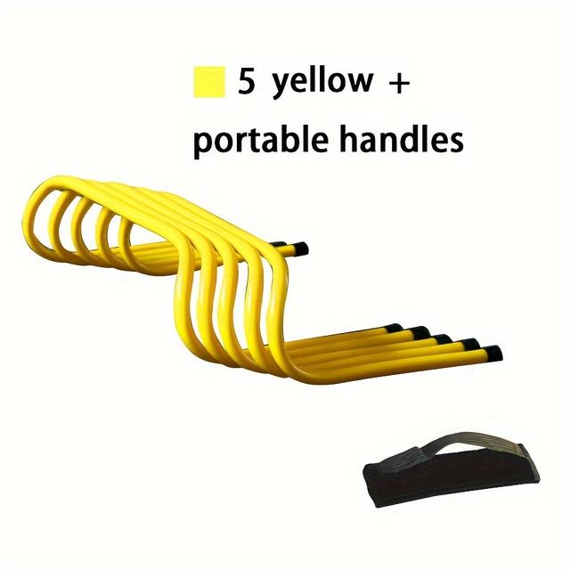 TEMU Hurdle Hoop 23cm Physical Training Equipment Obstacle Bar For Soccer And Basketball Training