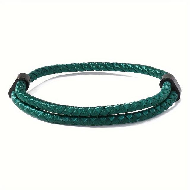 TEMU 1pc/ 2pcs Nautical Braided Rope Bracelets Set - Adjustable Braided Cord Bracelet, Handmade Bracelet, Men Women Braided Bracelets Gifts