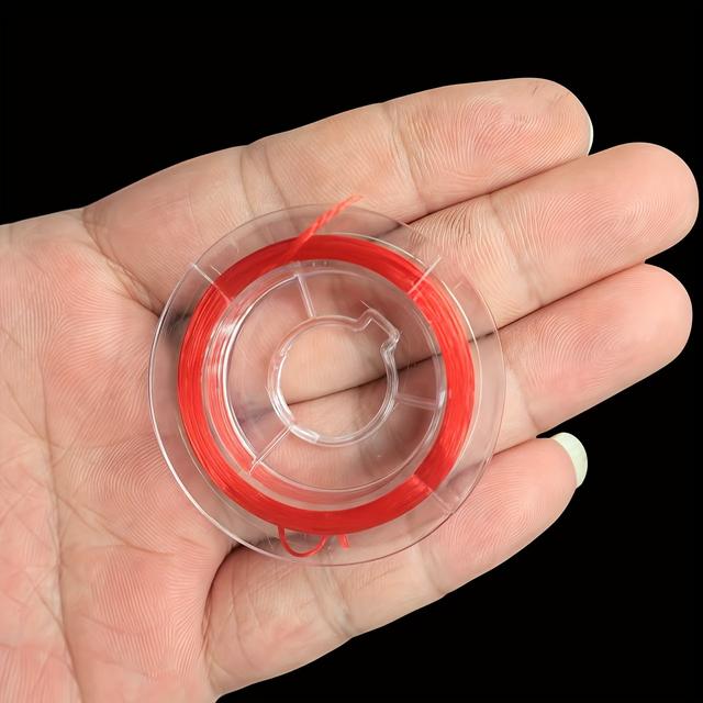 TEMU Elastic Thread Knot For Rock Fishing, Slippery Rock Rod, Long Cast, Sliding Float Fishing, Elastic Positioning Bean Thread Knot, Marine Cloth Bean