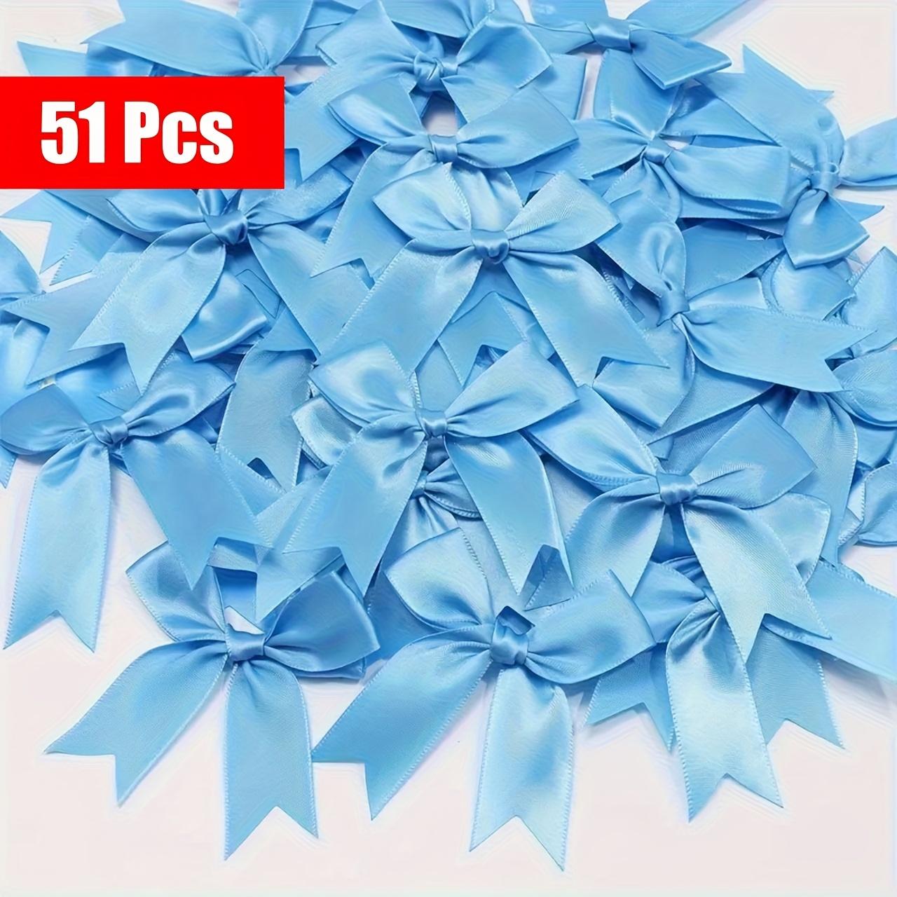 TEMU de Cinta de Satén Vibrantes de 51 Piezas - Decoración Circular para Envoltura de Bolsas de Regalo, Manualidades, y Bodas, Material para Regalos de Fiestas, Suministros para Envolver Regalos