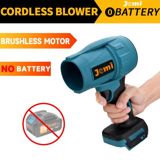 TEMU We Have A Brushless Electric Blower Compatible With Makita Batteries (battery Not Included), Designed For High Of , Fallen Leaves, And Car .