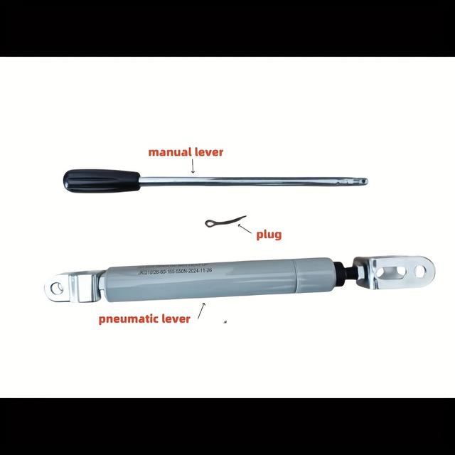 TEMU Salon Hair Chair Recliner Chair With Backrest, Pneumatic Spring Extension, Metal Frame, No Electricity Needed, Hairdressing Chair