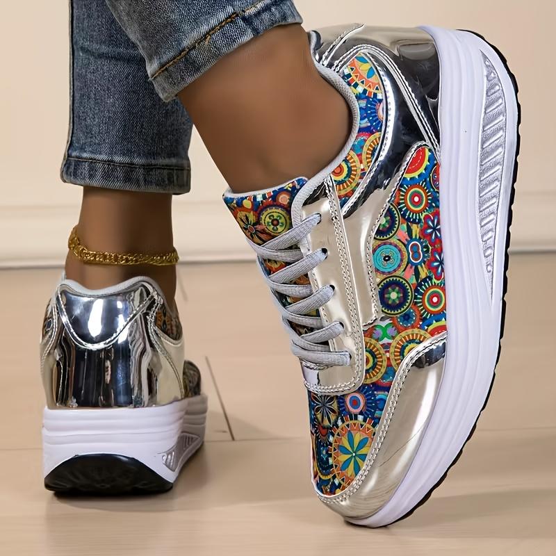 TEMU Baskets de 'extérieur à plateforme de style bohème pour /été pour en