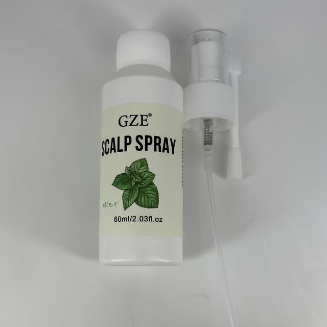 TEMU Gze Mint Scalp Spray Scalp Conditioner, Dry Scalp, Detangles Hair Dry Scalp Leave In Conditioner Spray For Women And Men