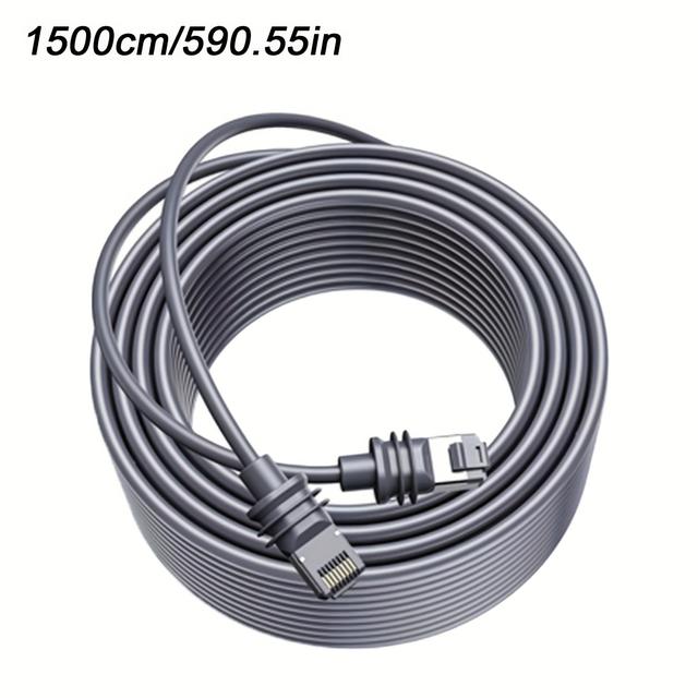 TEMU Rj45 To Rj45 Starlink Cable Suitable For Starlink 3rd Generation/, Ethernet Cable For Satellite Replacement Standard V3 Cable 26awg Cat6 Standard
