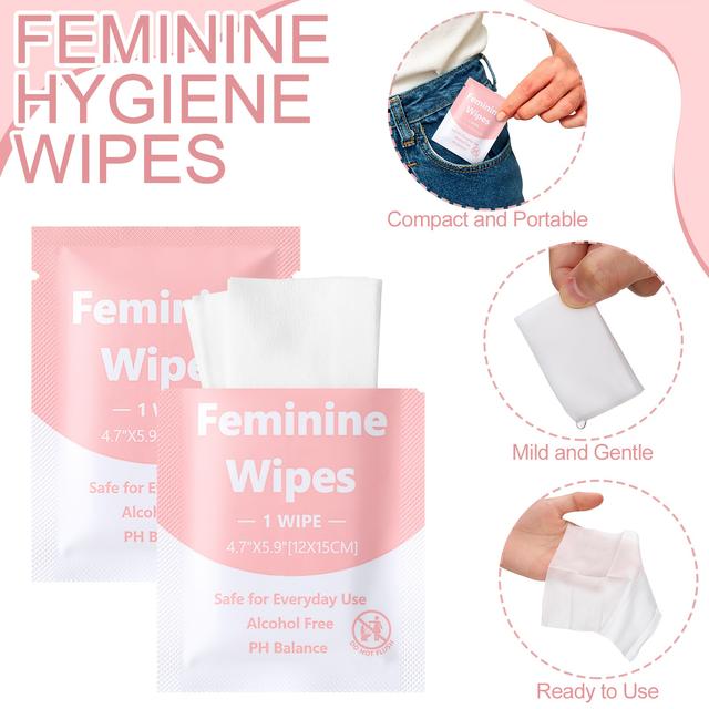TEMU 300pcs Feminine Tissue Individually Wrapped Women Travel Size Bulk For Travel Bathroom Toilet Daily