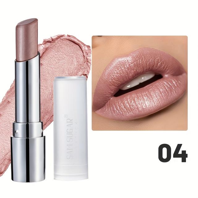 TEMU Potencjalny Nowy Produkt 6-Kolorowa Aksamitna Matowa Pomadka w Kredce Wodoodporna Długotrwała Łatwa w Aplikacji Skośny Końcik Twist Nawilżający Makijaż Ust