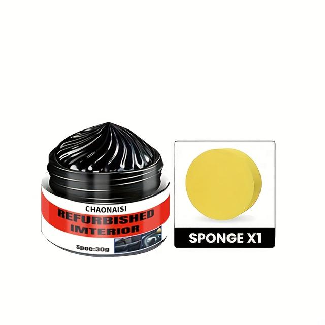 TEMU Plastic / Automotive Exterior & Interior Kit Renewal Wax - Anti-aging Maintenance Wax, Restores And Updates To New Car Appearance, , Suitable For Trim Kits