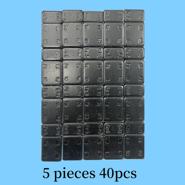 TEMU 5G+10G/0,18oz+0, Autoreifen-Ausgleichsgewichte, erhältlich in Silber, Schwarz, Grau, Klebende Radgewichtsstange, Radgewichte, Auto, LKW, SUV Motorrad, Niedrigprofil, ATV, Aufklebbare Radgewichte