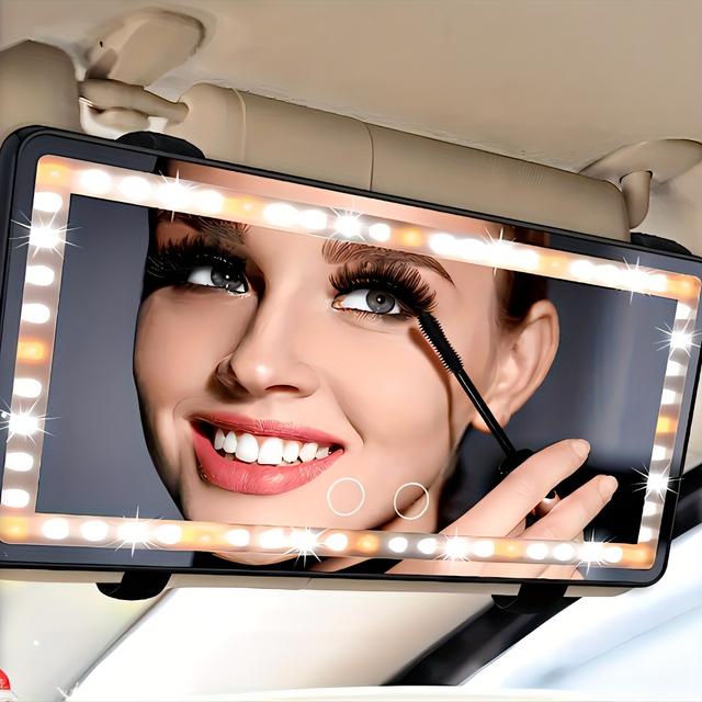 TEMU Portable Car , Car , Lighted Makeup