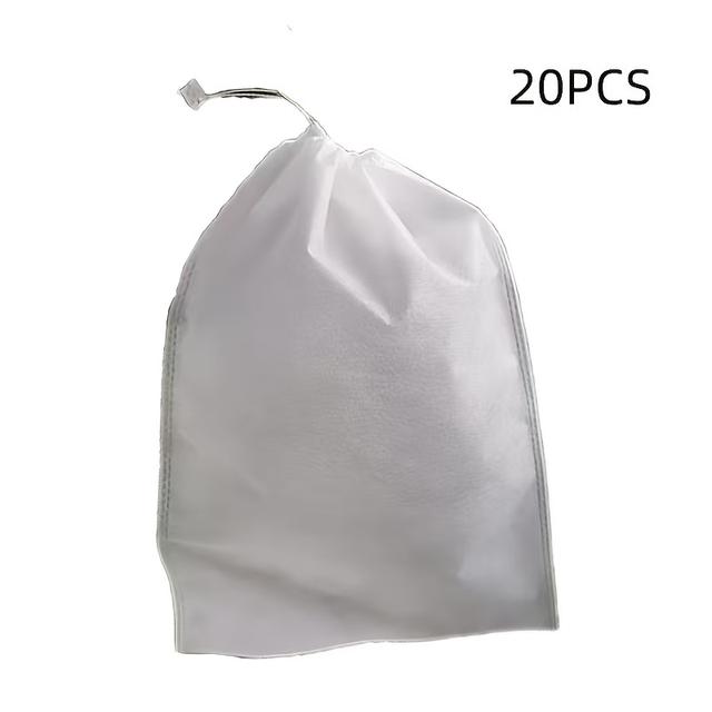 TEMU 20 st Insektsäkra Dragsko Mesh-påsar | Lämpliga för utomhusförvaring av bacon, korv, - Andningsbara, återanvändbara polyester, soltorkade kötttorkningspåsar