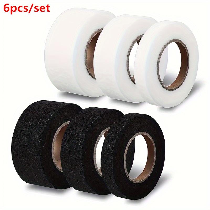 TEMU 6 Rolls Of Tape, 162 Yards Of Fabric Adhesive Tape, Suitable For Clothing Repairs And Sewing Projects, Perfect For Pants, Dresses, Curtains, And More